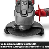 Einhell Cordless Angle Grinder TC-AG 18/115 Li-Solo Power X-Change 115 mm view 7