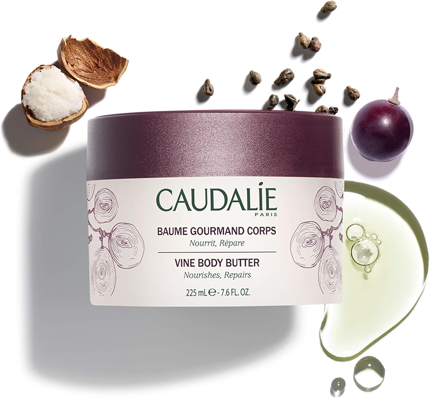 Caudalie Vinotherapist Replenishing Vegan Body Butter - 250 mL, 250 ml (Pack of 1) - Image 4