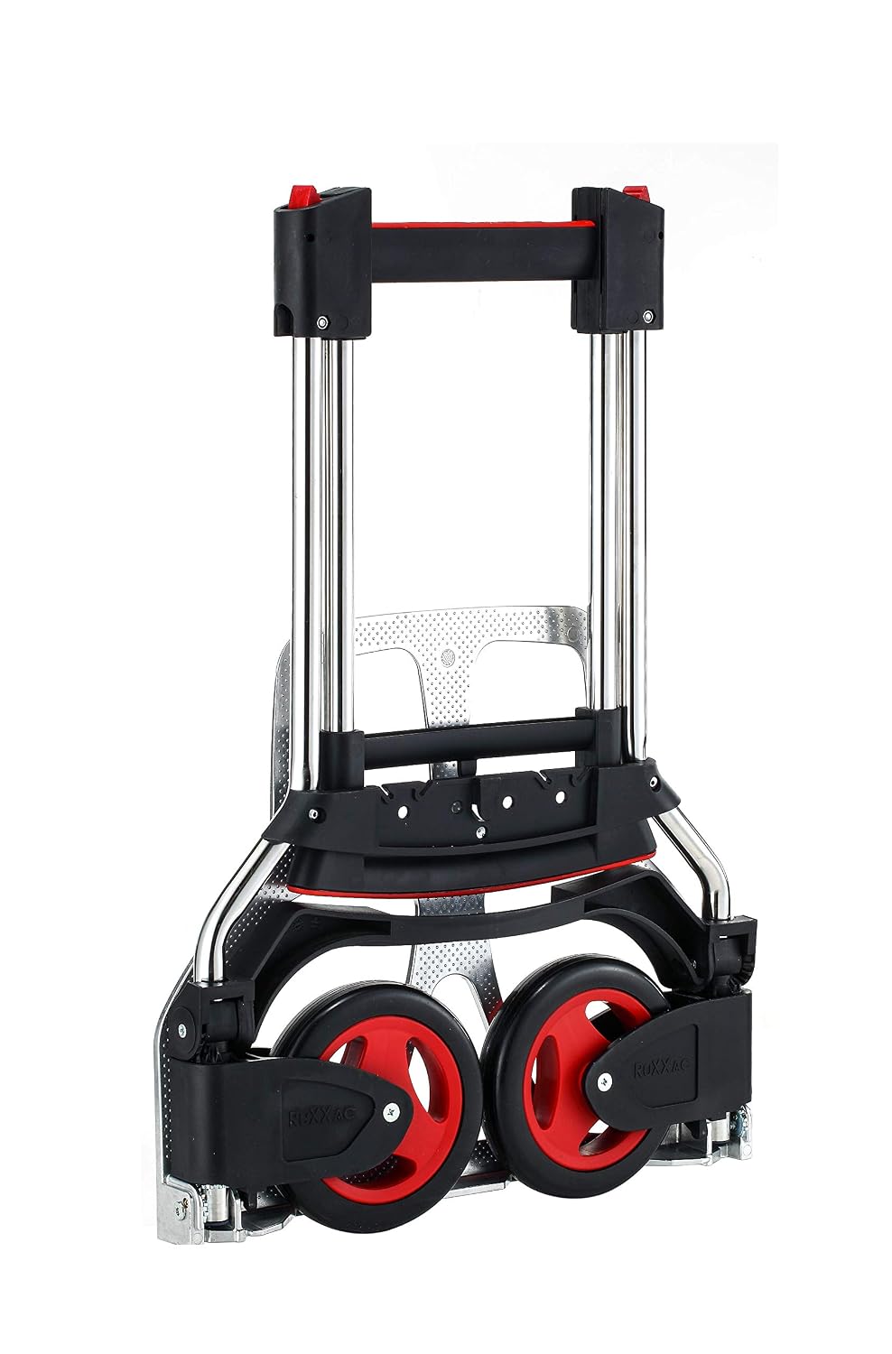 RuXXac Exclusive 2234-81V3 Folding Sack Truck 125 kg Load Capacity Space-Saving Packaging Intelligent Folding Technology Including Mounting System Ergonomic Handle High-Quality Stainless Steel Frame - Image 3