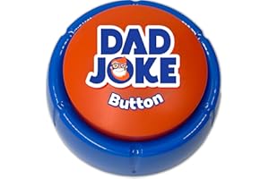 THAT'S SO DAD Dad Joke Talking Button with 100+ Hilarious Jokes | The Ultimate Fathers Day Present, Over 100 Corny Jokes That The Whole Family Will Enjoy, Funny Gift for Him