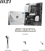 MSI PRO B760-P II Motherboard ATX LGA1700 DDR5 7000+MHz PCIe4.0 2.5G LAN view 7