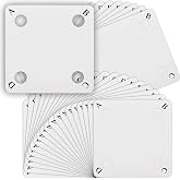 Chuangdi 50 Pieces Weaving Cards Tablet Weaving Card Paper Loom Cards for Loom or Inkle Loom Supplies