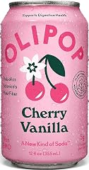 Olipop, Tonic Sparkling Cherry Vanilla, 12 Fl Oz