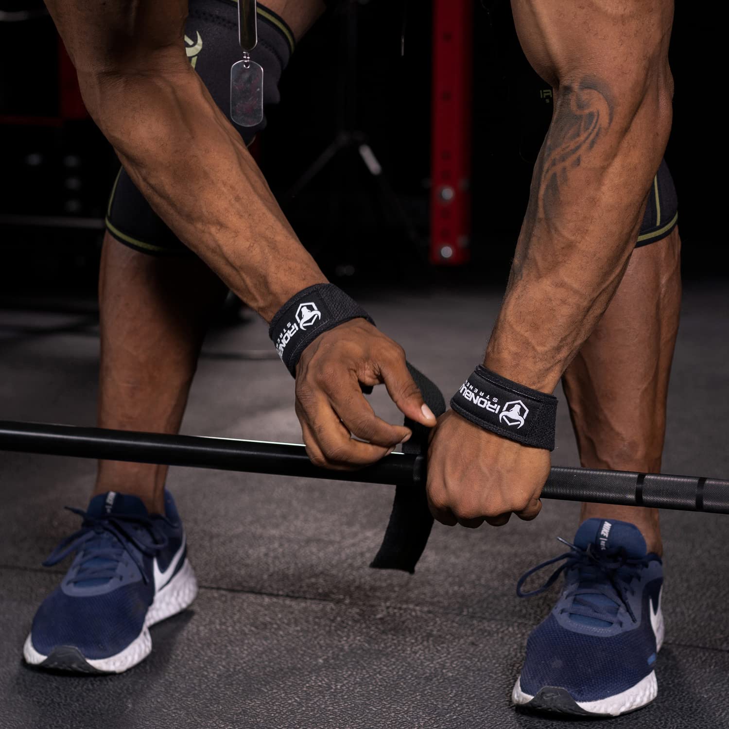 Lifting Wrist Straps for Weightlifting (1 Pair) – Padded Lifting Straps for Deadlifts, Powerlifting, Strength Training & Bodybuilding – Gym Straps for Men & Women