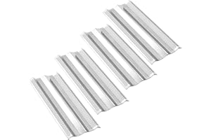 GRILLJOB Grill Heat Plates Flame Tamer for Blaze, LTE & LTE2 32/34 / 40 Inch Gas Grill Models, Stainless Steel, 4 Pack Replacement Parts for Blaze Grill BLZ-32-064