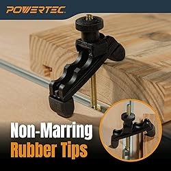 POWERTEC T-Track Hold Down Clamps for Woodworking 4