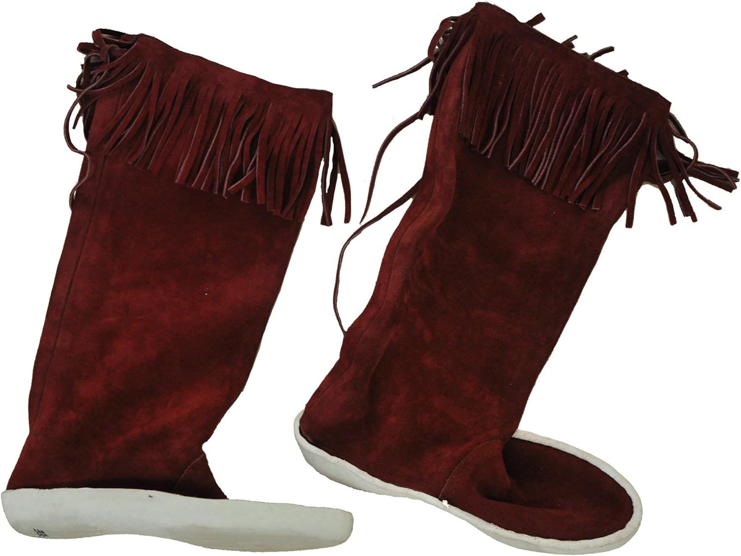 tall leather moccasins