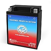 AJC Battery Compatible with Deka ETX15 Powersports Battery
