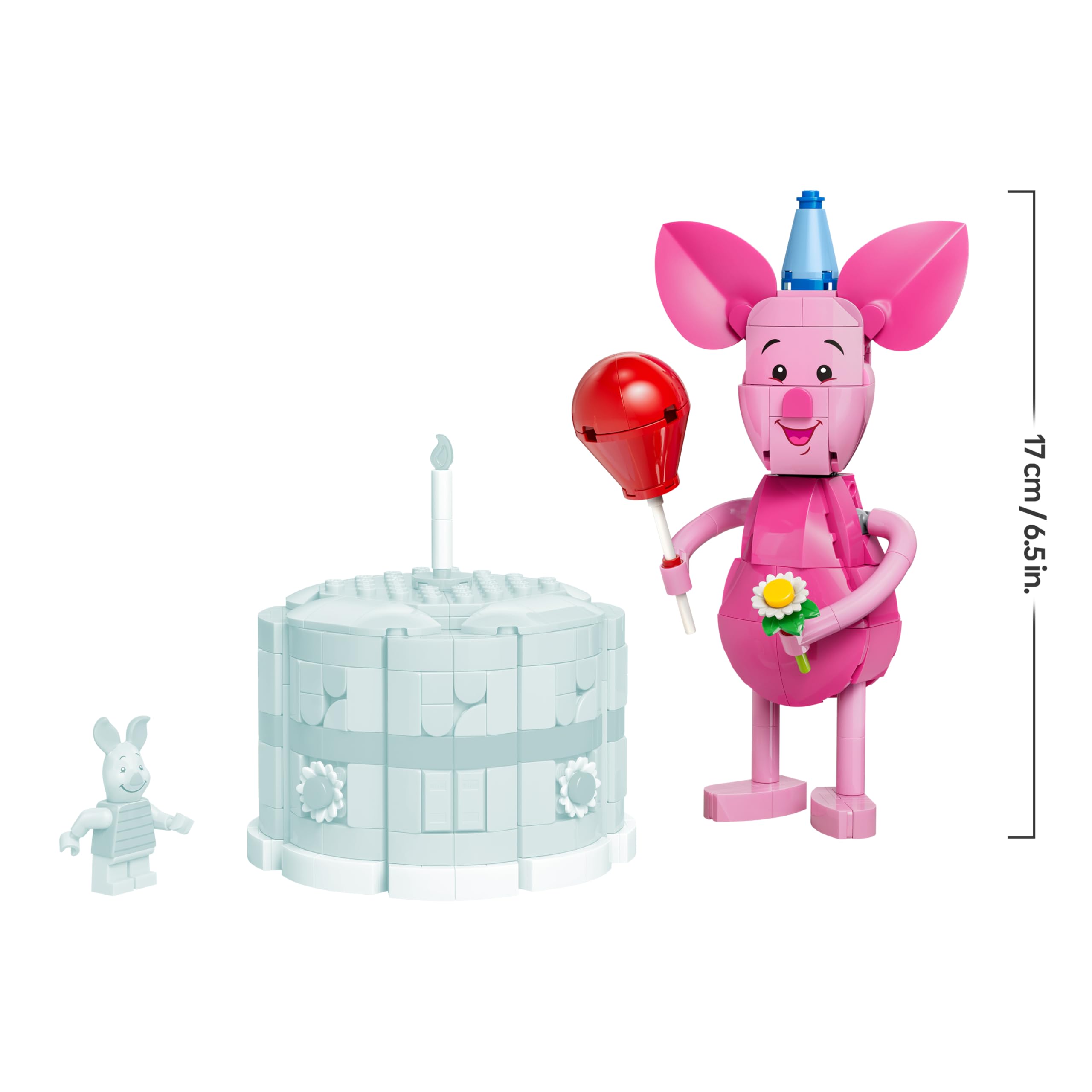 LEGO | Disney Ferkels Geburtstagsspaß - Spielzeug mit niedlicher Tierfigur, Geburtstagskuchen & Sammler Minifigur - Geschenkidee für Mädchen ab 9 Jahren & Fans - 43305 8