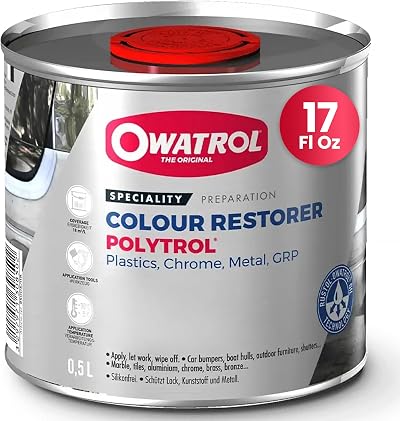 Owatrol Polytrol Colour Restorer 0.5L - Metals Plastics GRP PVCs Composites