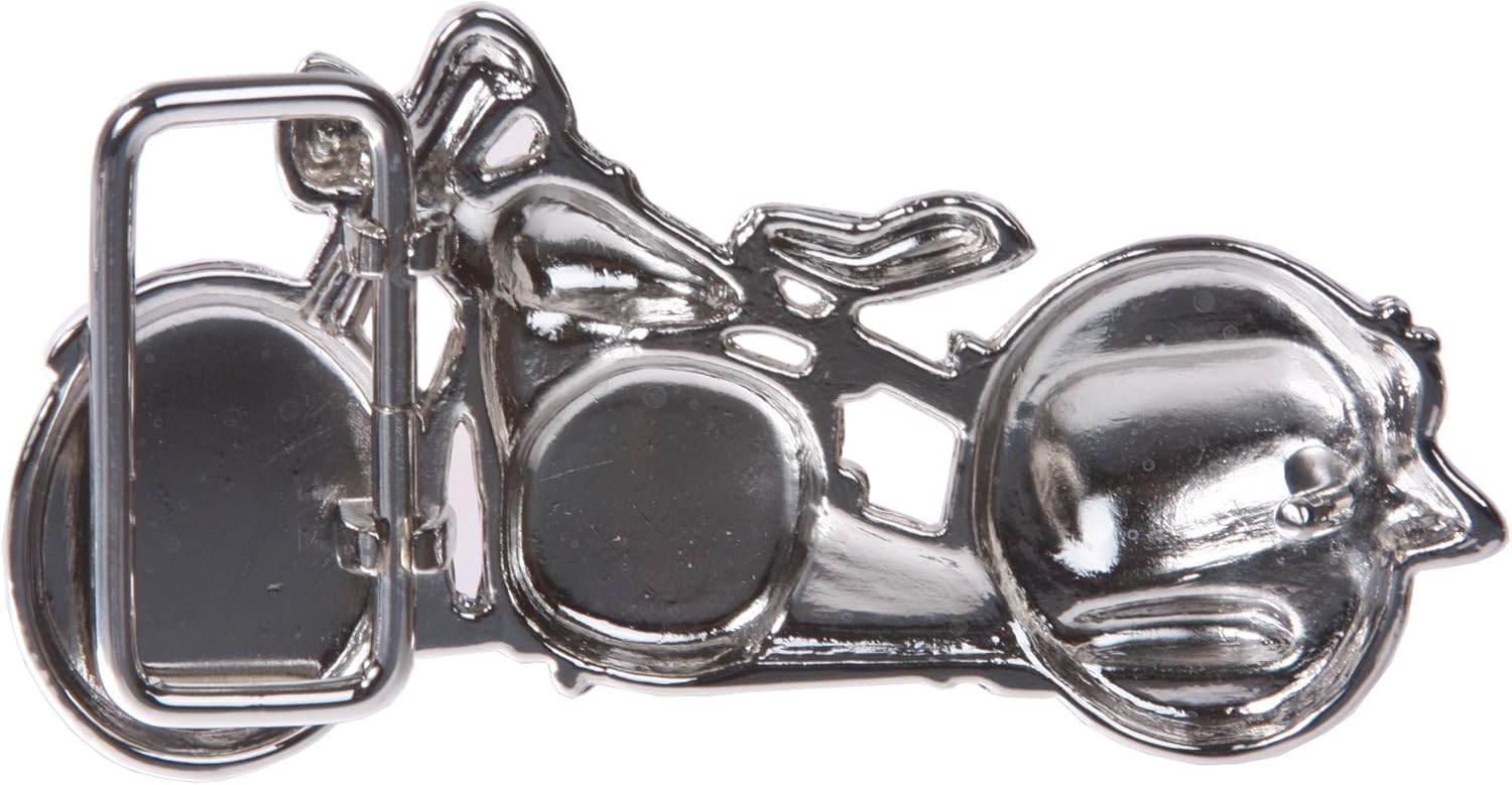 Motorcycle Belt Buckle: Clothing