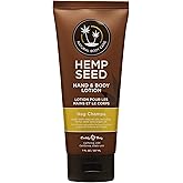 Hemp Seed Hand & Body Lotion, Nag Champa Scent - 7 Fl Oz - Soothe Dry Skin - Argan Oil, Hemp Seed Oil - Light, Non-Greasy Formula - Vegan & Cruelty Free