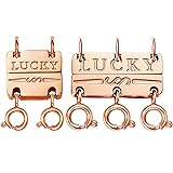 Dailyacc Lucky Necklace Layering Clasp 18K Gold and