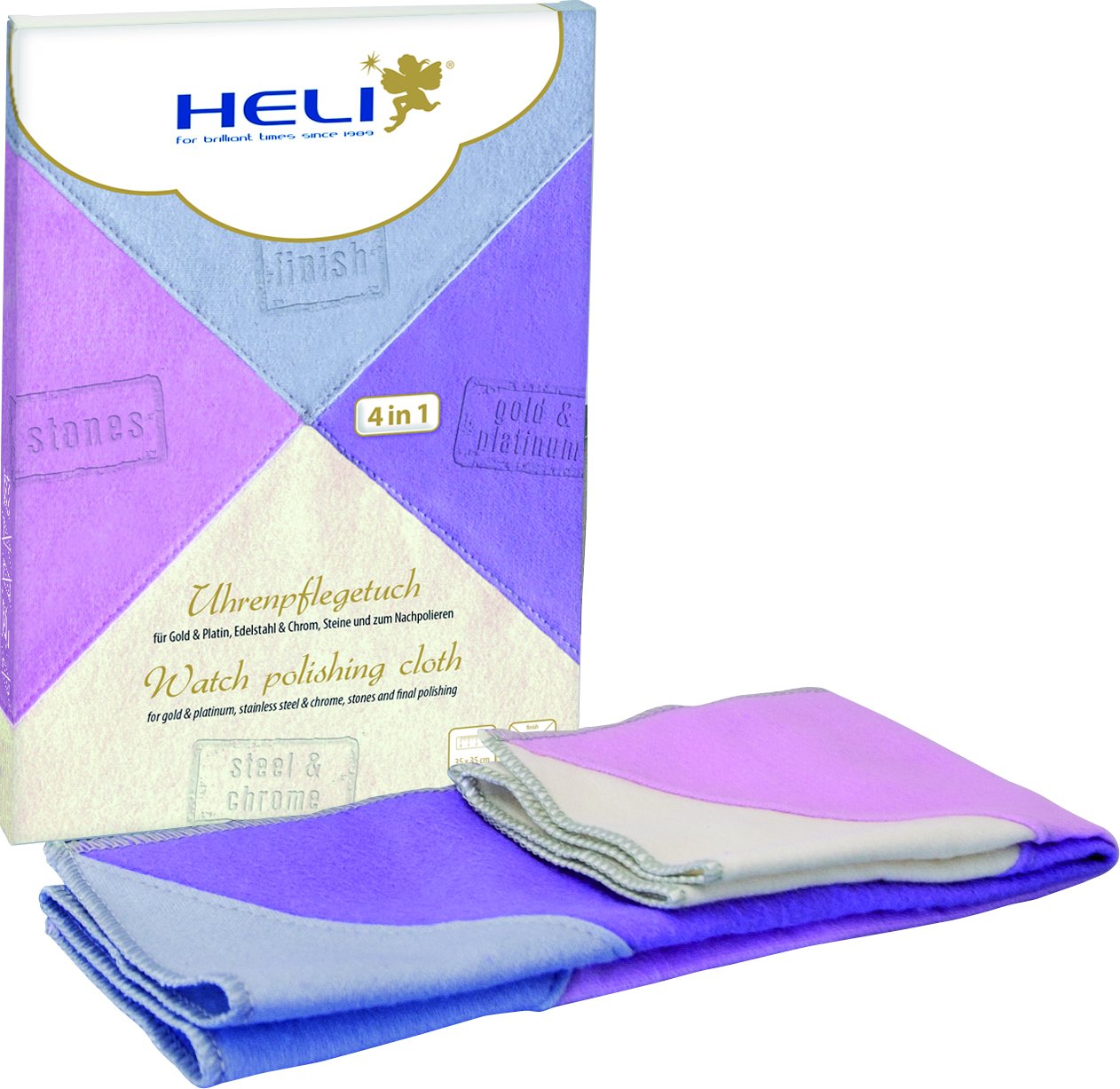 Helicopter Clock Polishing Cloth 4 in 1