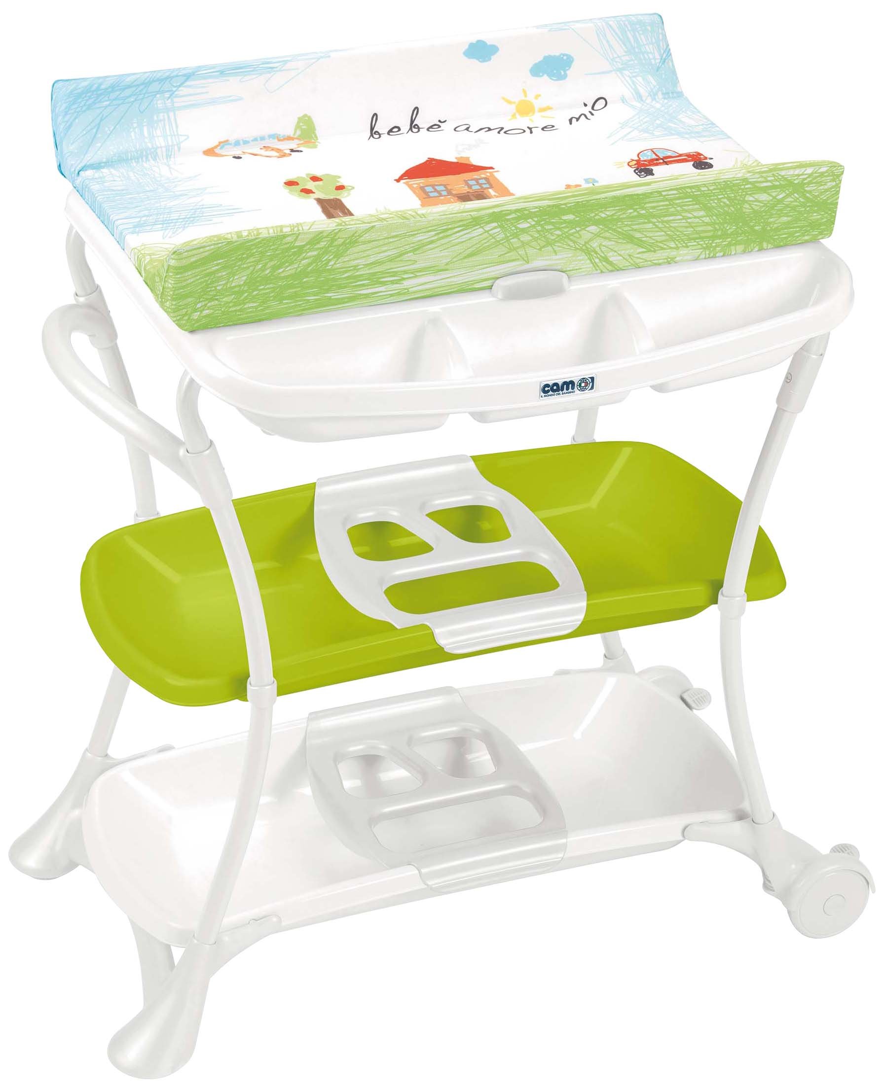 green changing table