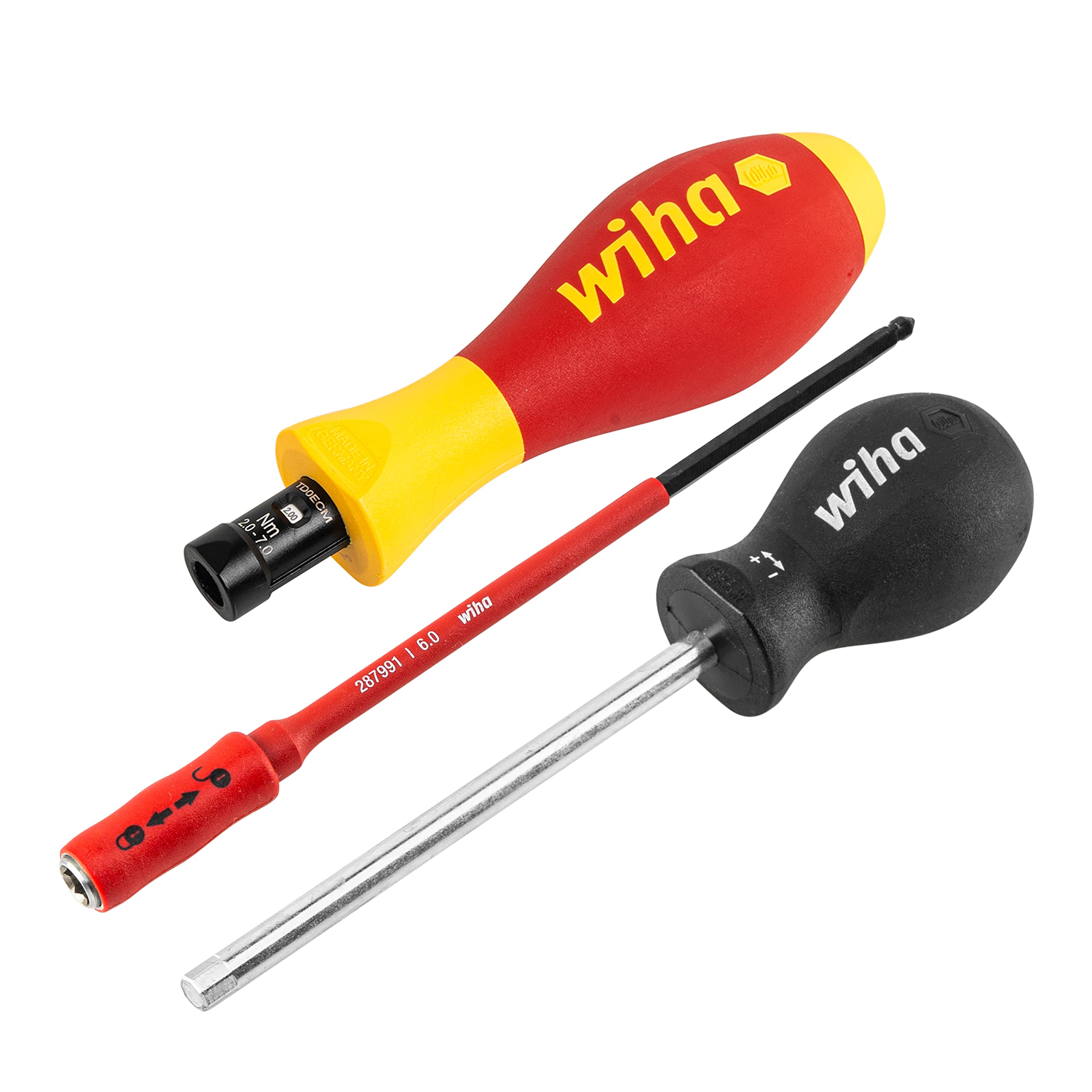 Wiha TorqueVario-S Electric, Multi-Colour, 2-7 N m Size 4, (28723800)