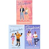 The Maple Hills Series 3 Book Collection Set By Hannah Grace (Icebreaker, Wildfire &amp; Daydream)