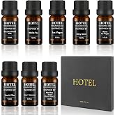Hotel Collection Diffuser Essential Oil Gift Set,Hotel Scents for Home,Stress Relief Air Freshening,My Way,The Beach Villas and Other Luxury Hotel Scents Waterless Essential Oil Diffuser