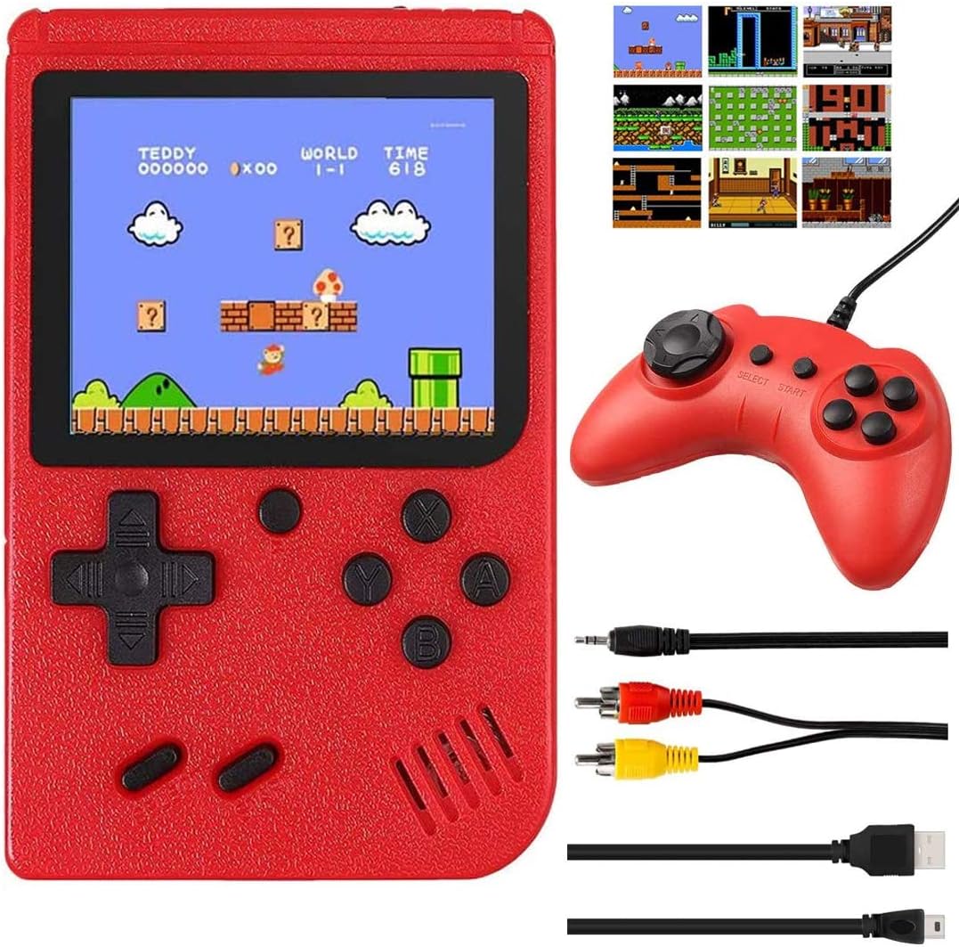 Handheld Game Console,Retro Portable Game Console with 400 Classic FC