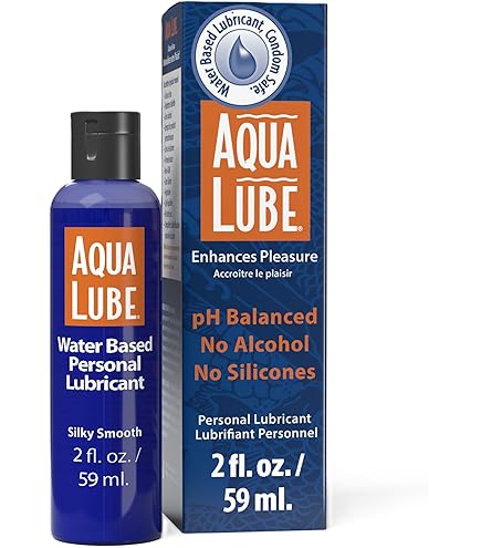 Amazon.com: Aqua Lube Natural 4 Fl Oz - Thicker Gel, Personal Lubricant,  Water Based Non Sticky Formula, Toy Friendly, Gentle, Long-Lasting,  Unscented Lubricant, for Men and Women : Everything Else