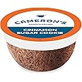 Cameron's Coffee Single Serve Pods, Flavored, Cinnamon Sugar Cookie, 12 Count (Pack of 1)