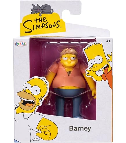 The Simpsons Action Figures 2.5 Inch Carl : Amazon.com.br