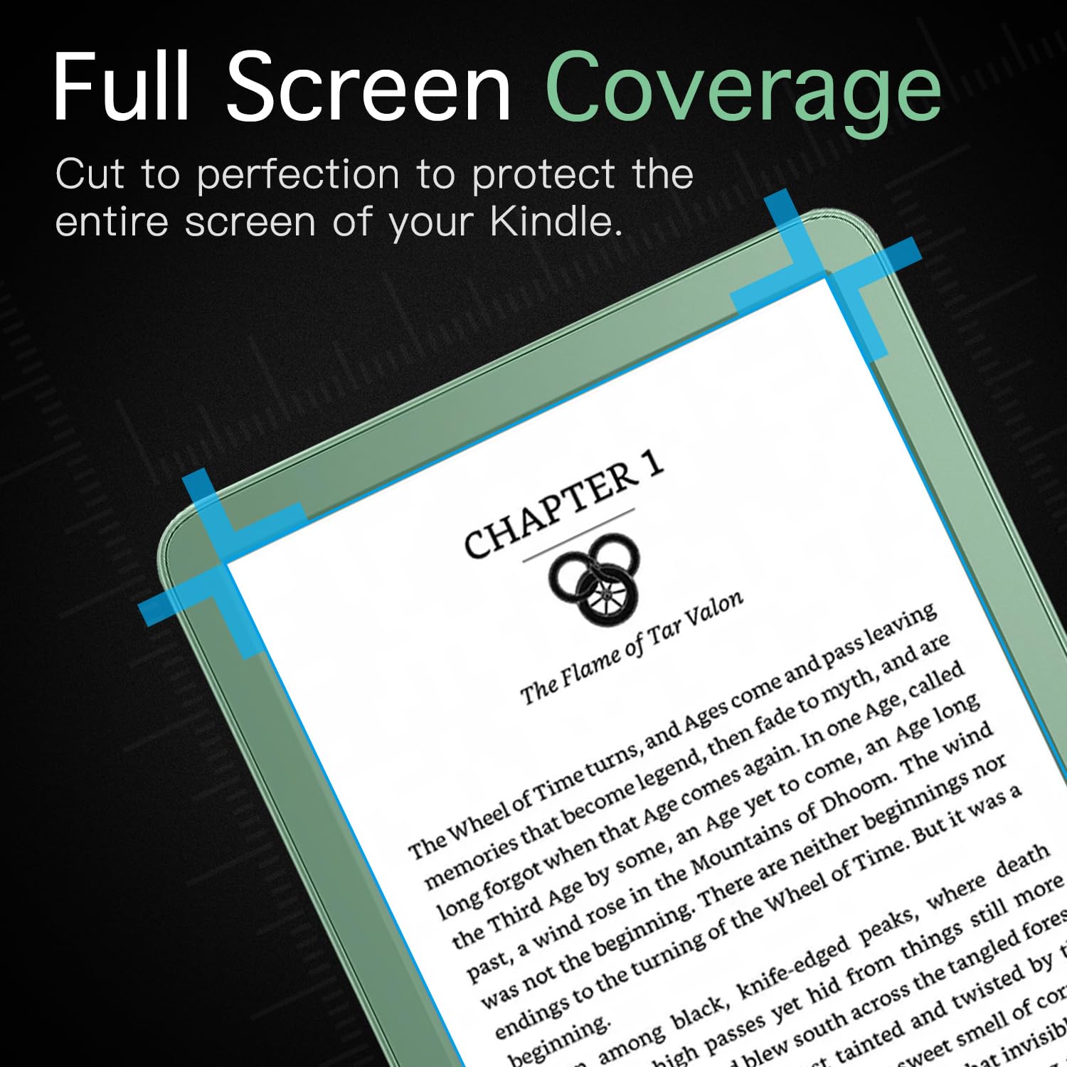 MoKo 2 Pack Antiglare Screen Protector for 6