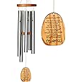 Woodstock Wind Chimes for Outside, Outdoor Decor, Memorial and Sympathy Chime, Garden, Patio, and Front Porch Decor, (25") Am