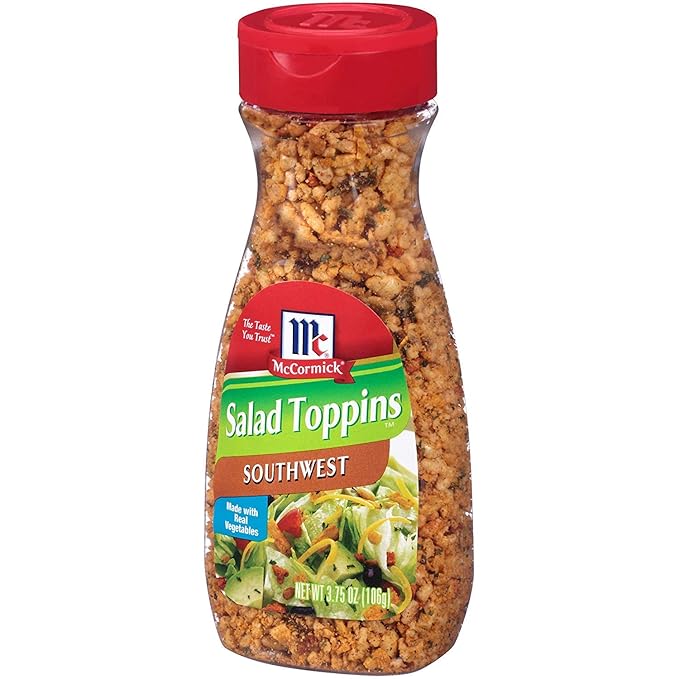 McCormick, Salad Toppins, Southwest, 3.75oz Bottle (Pack