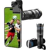 MIAO LAB 28X HD Telephoto Lens for iPhone/Samsung/Android | HD Telephoto Camera Lens, Universal Smartphone Compatibility