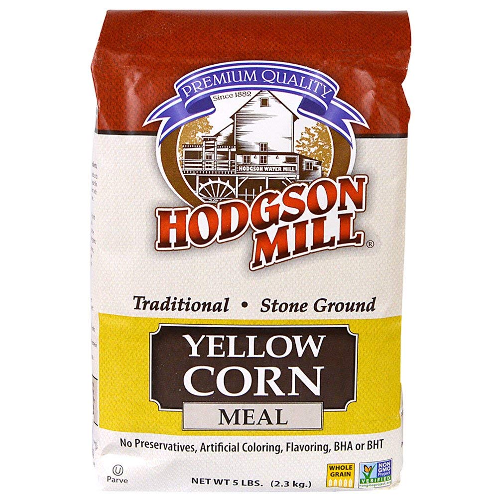 Hodgson Mill Corn Meal Gluten Free Yellow Plain, 5 lb