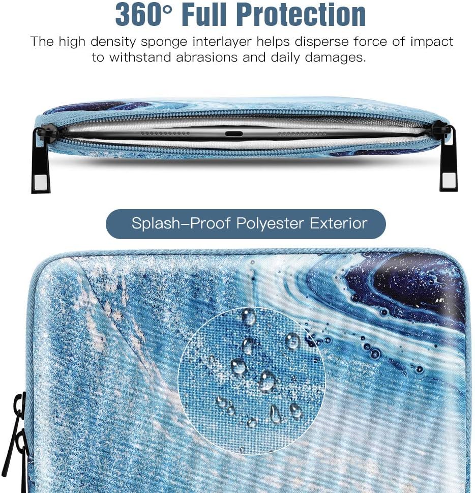 TiMOVO 9-11" Tablet Sleeve Bag for iPad 11-inch A16 2025, iPad 10.9"/10.2", Gilding, 9-11 Inch - Image 5