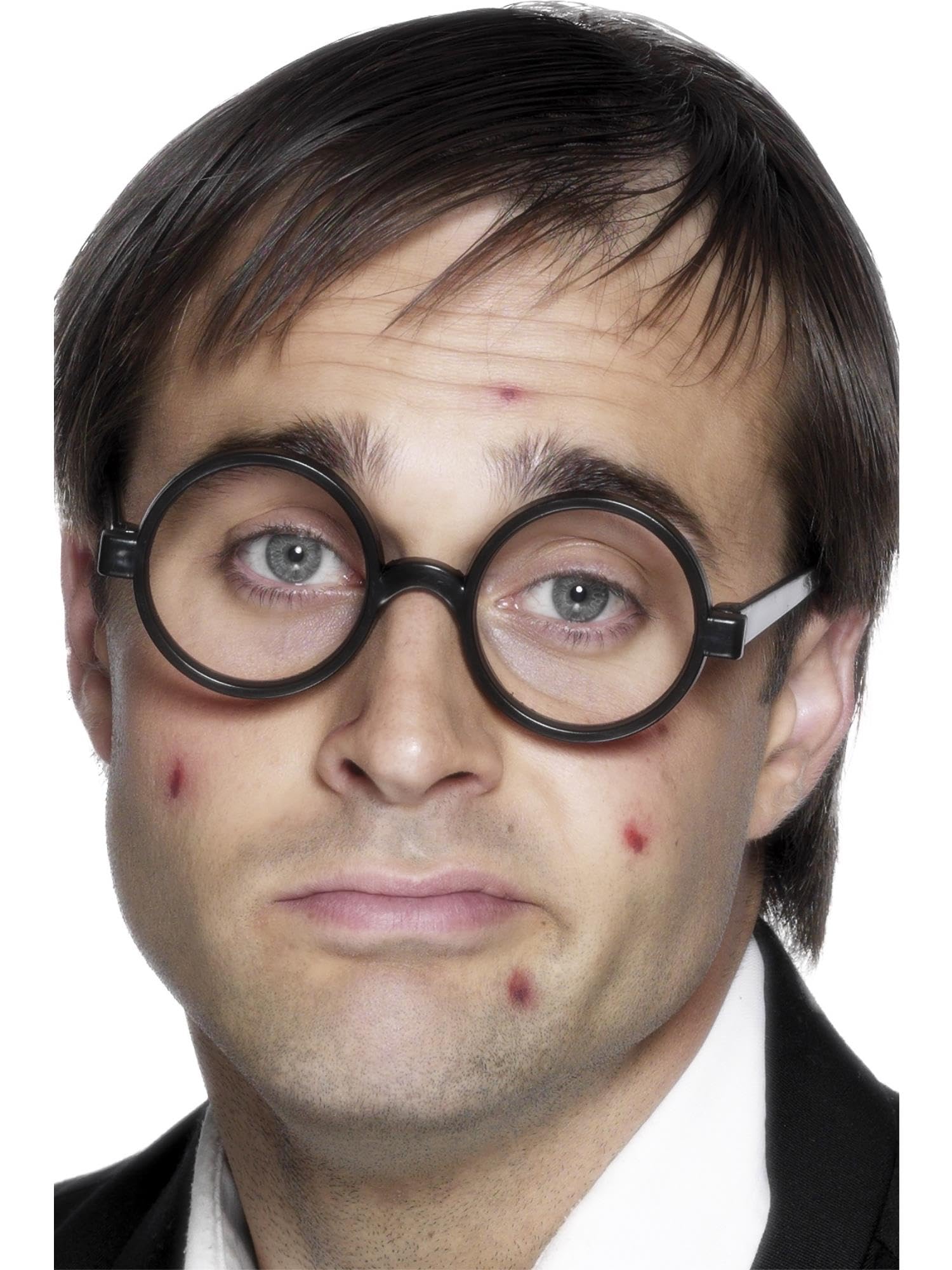 Schoolboy Specs, Black, No Lenses