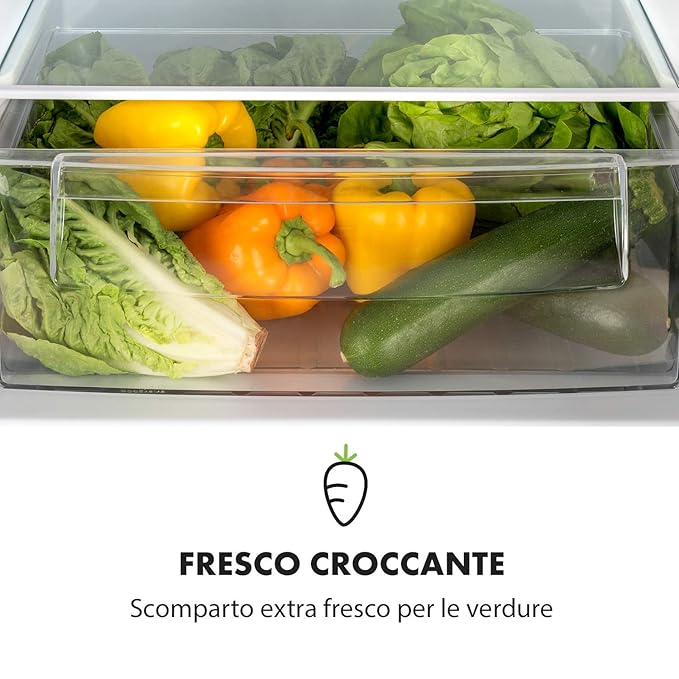 Klarstein MIRO XL • combinación frigorifero-congelatore • nevera ...