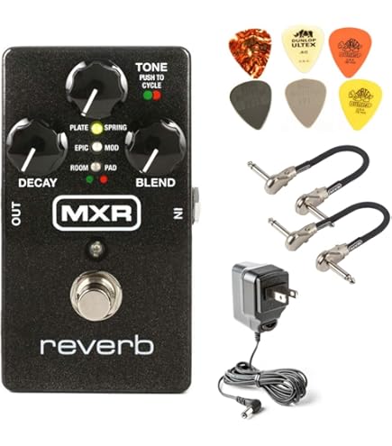 Amazon.com: MXR M300 Reverb Electric Guitar Effects Pedal Hi-Fi