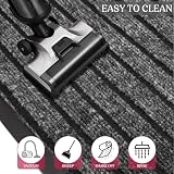 Cozy Haven Outdoor Indoor Rubber Runner Rug 80x150 cm Grey Non-Slip view 5