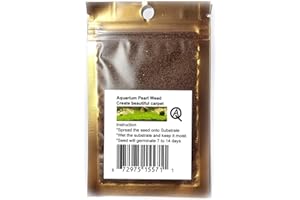 AQULIFE Fresh Water Aquarium Live Plants Foreground Seeds or Carpeting in Planted Fish Tank. Safe for Shrimps, Betta, Goldfish, and Guppies.