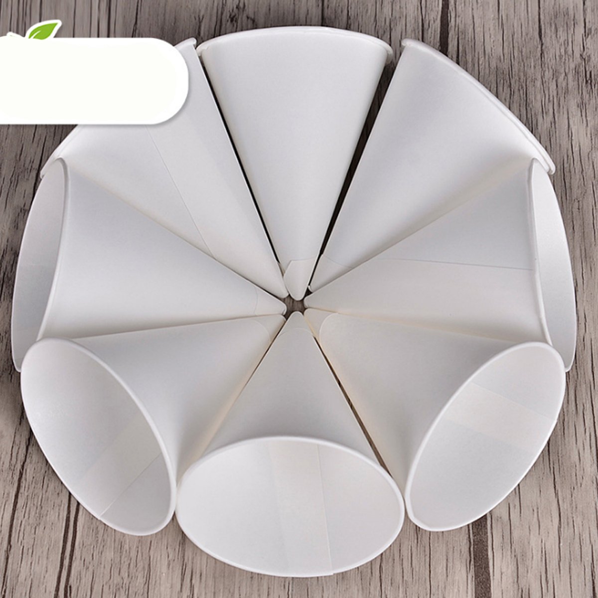 Einweg Kaffeefilter Weiss Bestomz 250pcs 3 7oz Wegwerfkegel Wasser Schalen Papiertrichter Schalen Schnee Kegel Schalen Kuche Haushalt Wohnen Agb Lv