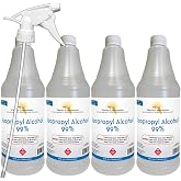 Isopropyl Alcohol 99% Anhydrous 1 Gallon - Pack in 4 Quarts