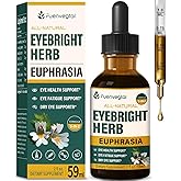 Fuenvegtal 100% Pure Herbal Drops, Eyebright Herb Extract for Eye Health Support, Eye Fatigue Support & Dry Eye Support. 2oz