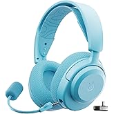 SteelSeries Arctis Nova 3P Wireless Multi-Platform Gaming Headset &mdash; Mobile App Control &mdash; 40 HR Battery &mdash; Neodymium Magnetic Drivers &mdash; 2.4GHz/Bluetooth &mdash; PS5, PS4, PC, Switch, Mobile &mdash; Aqua