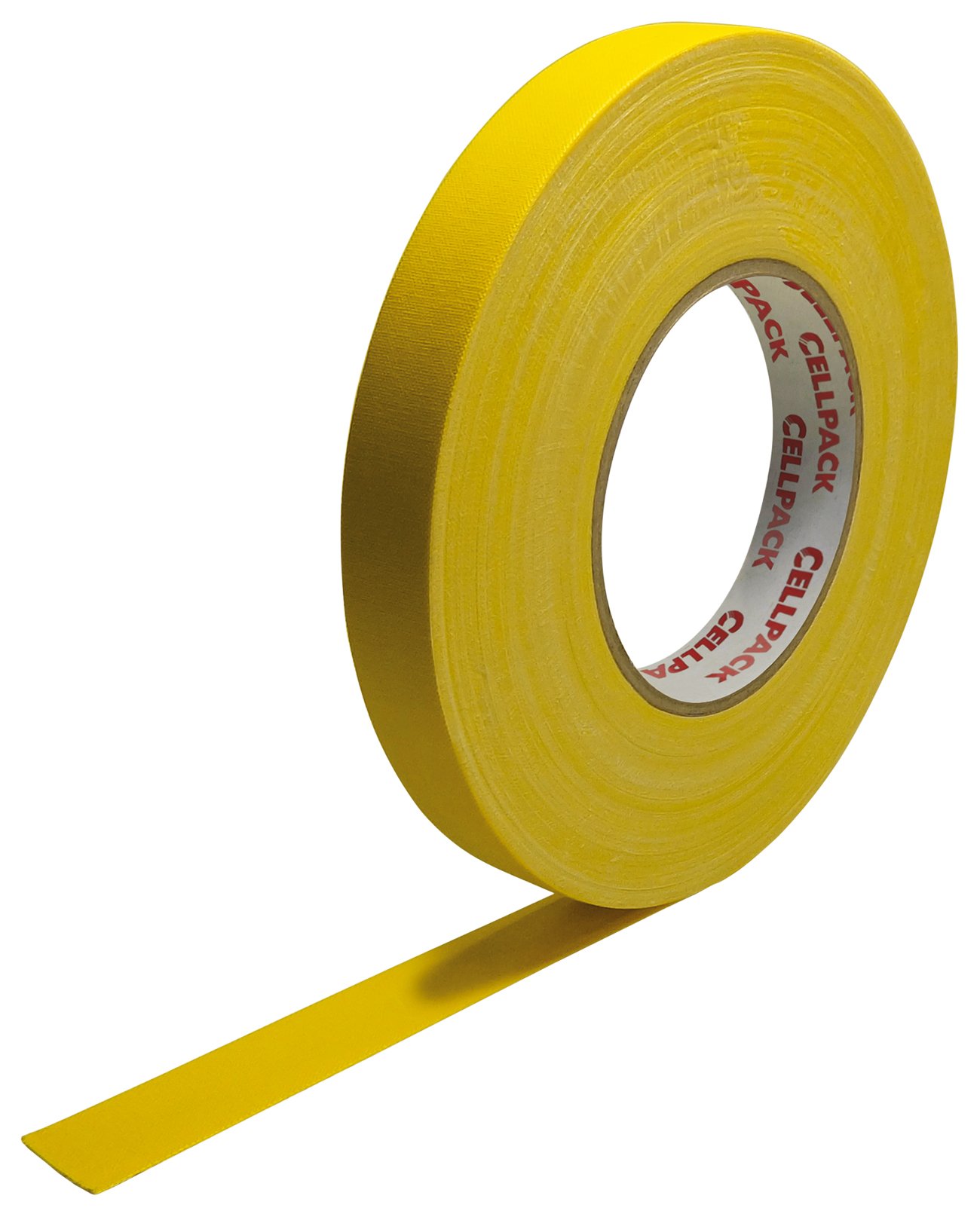 Cellpack 146048 90 Coated 0.305-19-50, Tape, Fabric, Cotton, Yellow