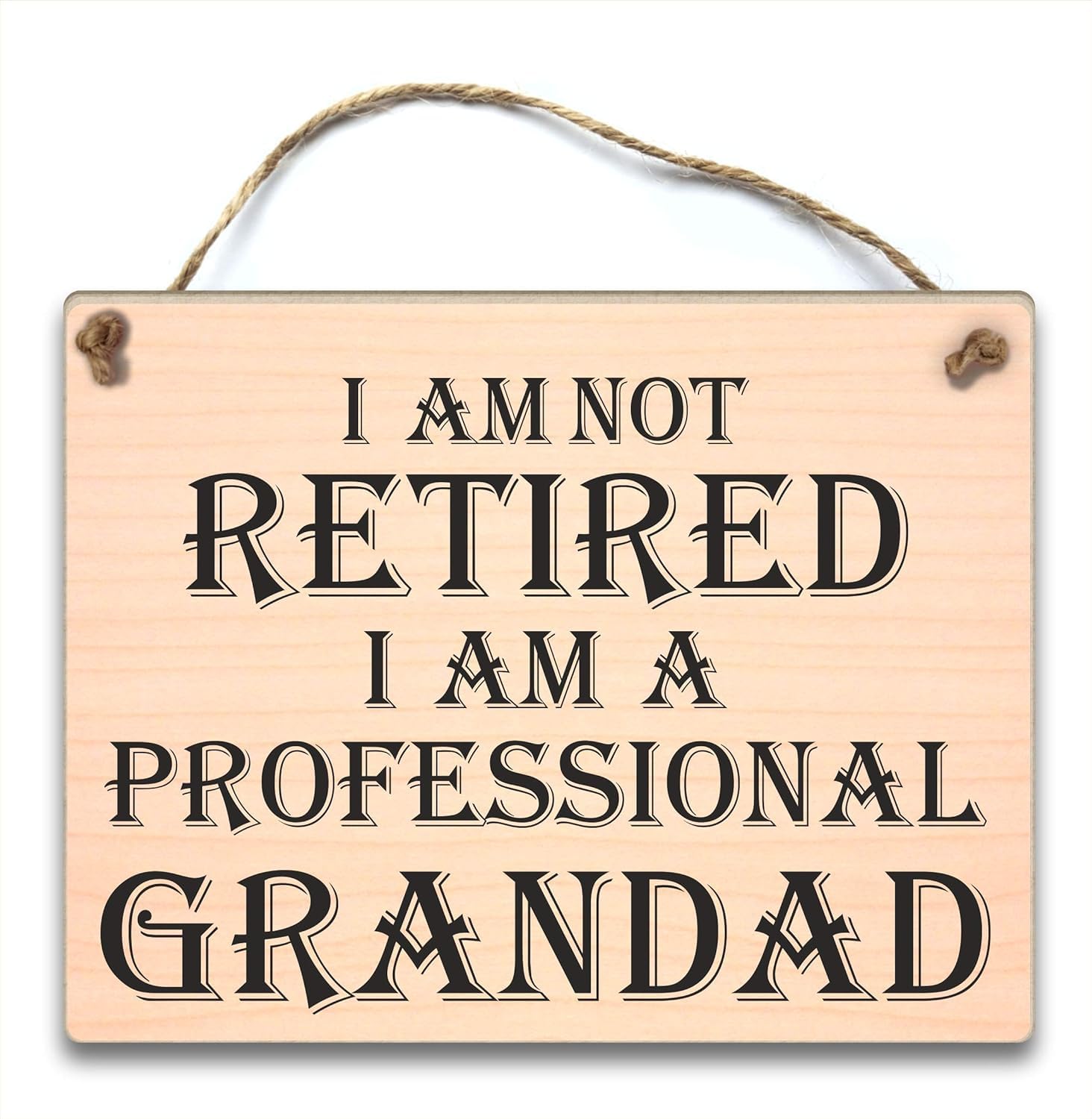 Gift for Grandad Hanging Plaque Fathers Day Birthday Christmas Retirement Gift Dad Present