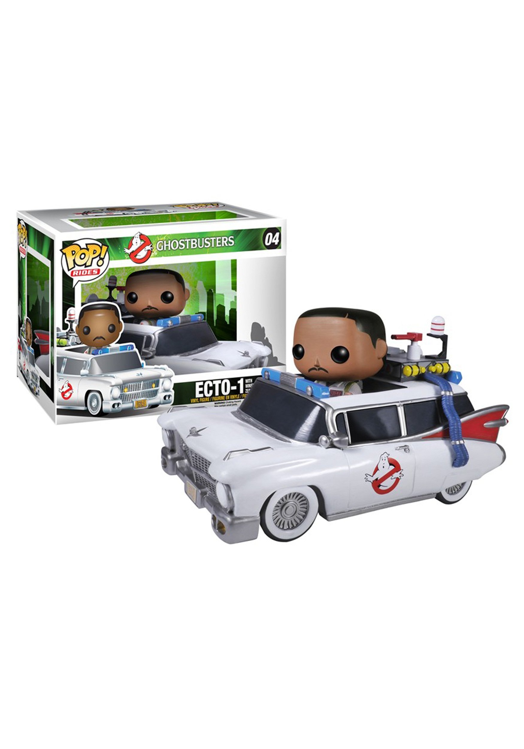 Funko POP! Vinyl Ghostbusters Ecto-1 and Winston Zeddmore Figure