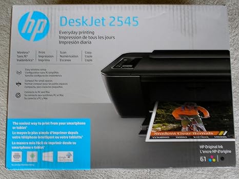hp deskjet 2545 series