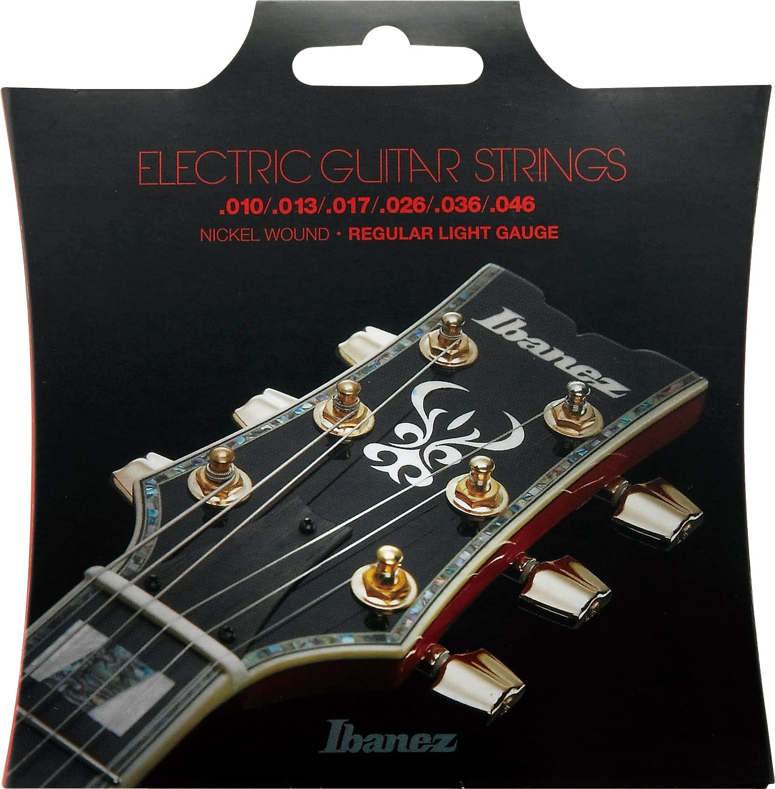 Ibanez IEGS61 Electric Guitars Strings - Regular Light Gauge, Silver