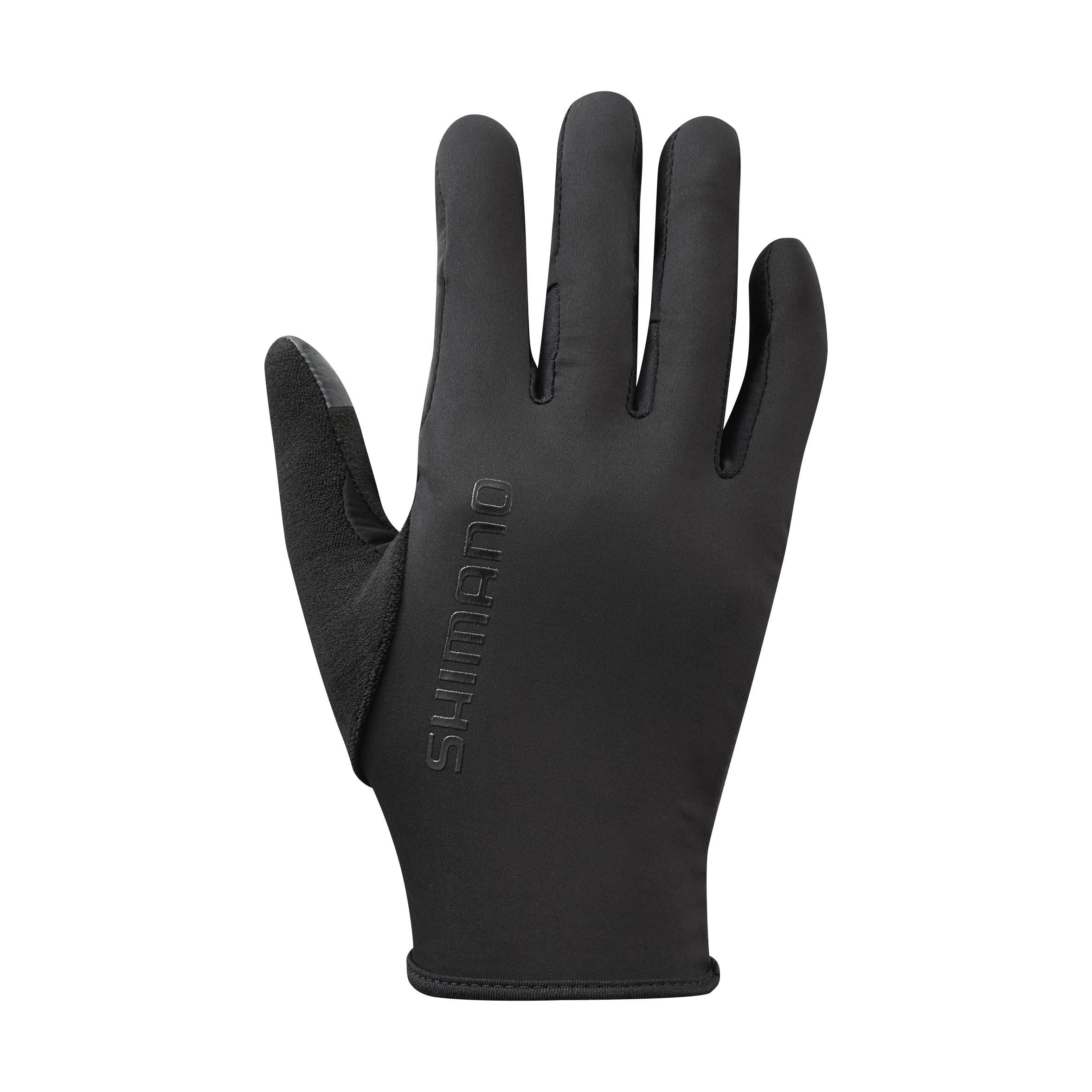 Shimano Clothing Unisex Windbreak Race Glove, Black, Size S