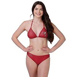 FOCO Women's NFL Team Logo Ladies Bathing Swim Wear