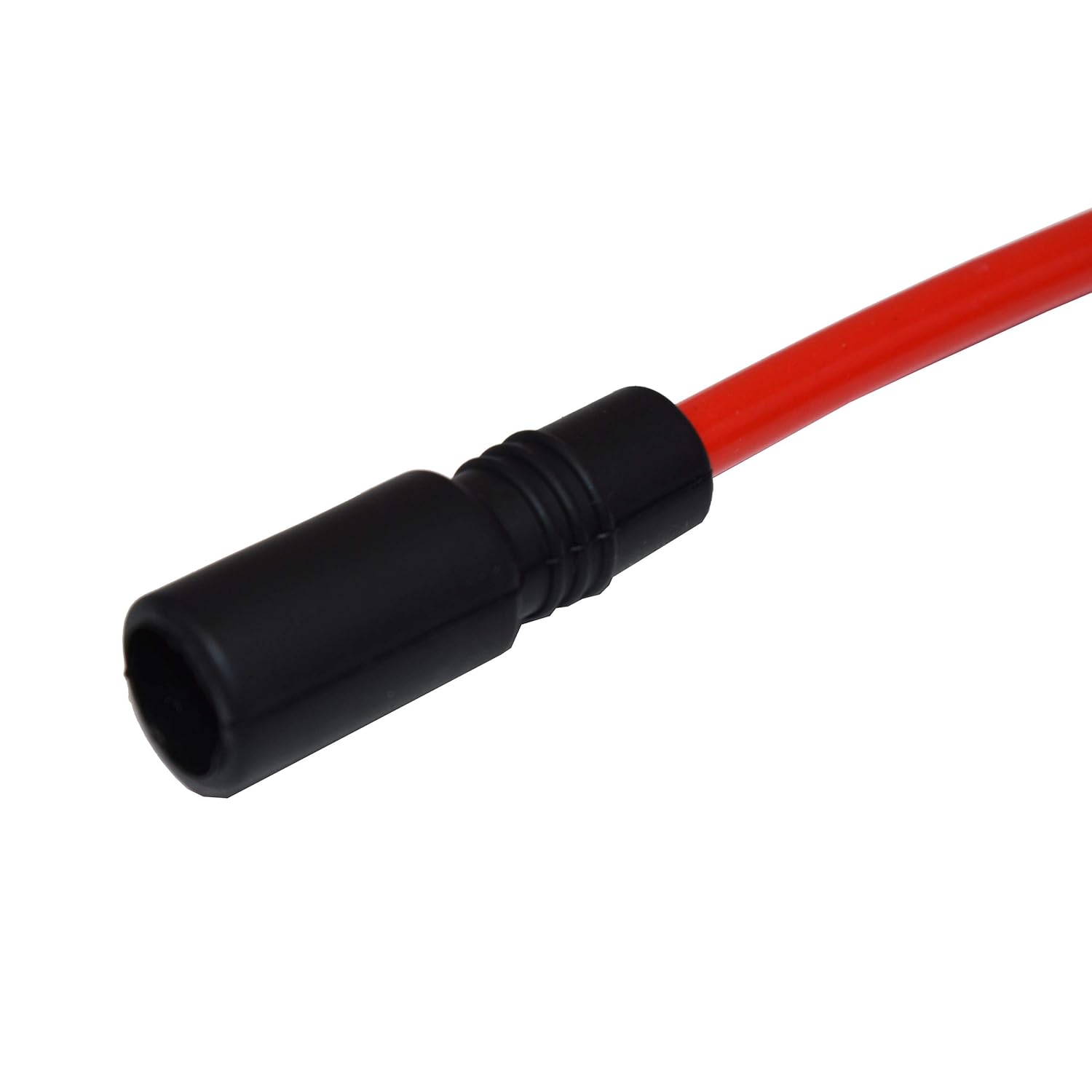 A-Team Performance Silicone Spark Plug Wires with Black 90 Degree Boot SBC Compatible with Chevy GMC Truck SUV Vortec 5.0L 5.7L 5700 350 1996-2003 Red 8.0mm: Industrial & Scientific