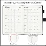 Thboxes Academic Diary 2026-2027 A5 Day A Day July 2026July 2027 Black view 3